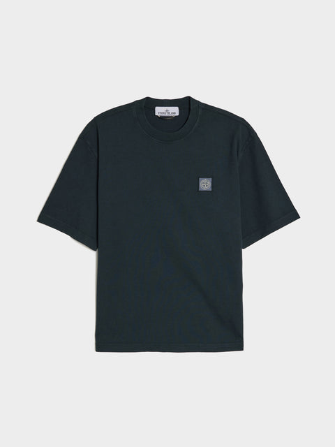 Combed Organic Cotton T-Shirt, Navy Blue