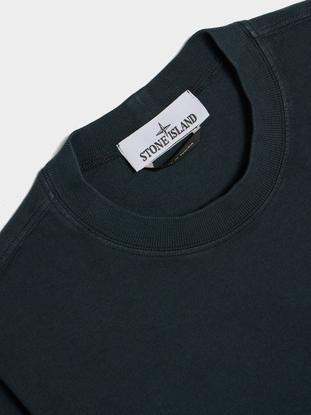 Combed Organic Cotton T-Shirt, Navy Blue