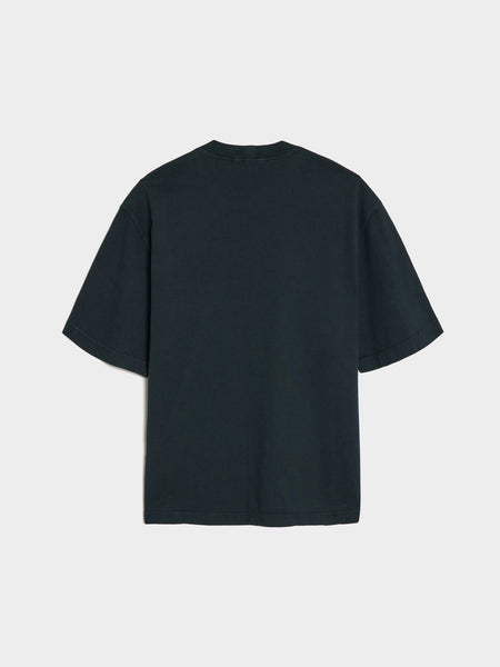 Combed Organic Cotton T-Shirt, Navy Blue