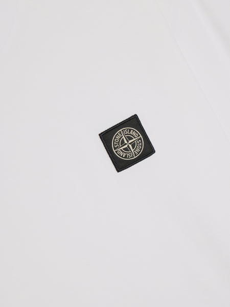 Compass Patch Logo T-Shirt, White