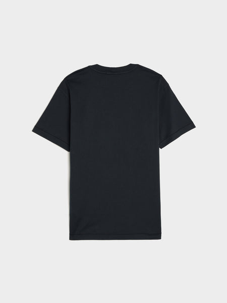 Compass Patch Logo T-Shirt, Navy Blue