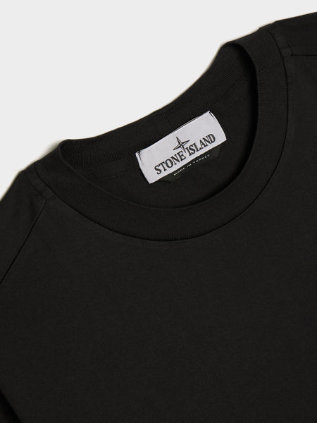 Compass Patch Logo T-Shirt, Black