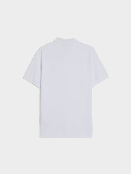 Organic Cotton Piqué T-Shirt, White