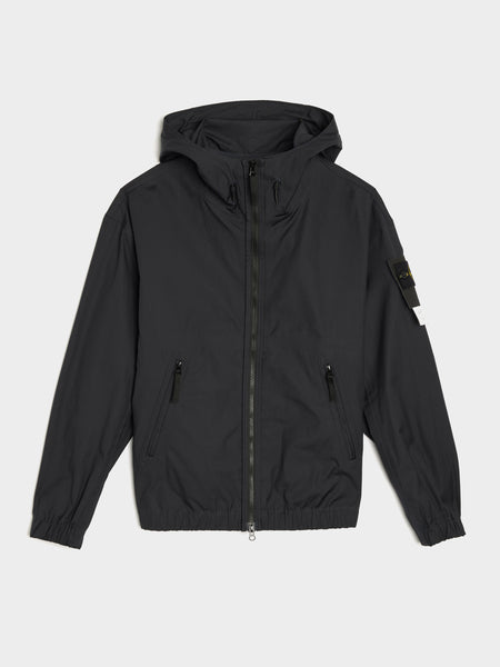 Supima Cotton Canvas Jacket, Navy Blue