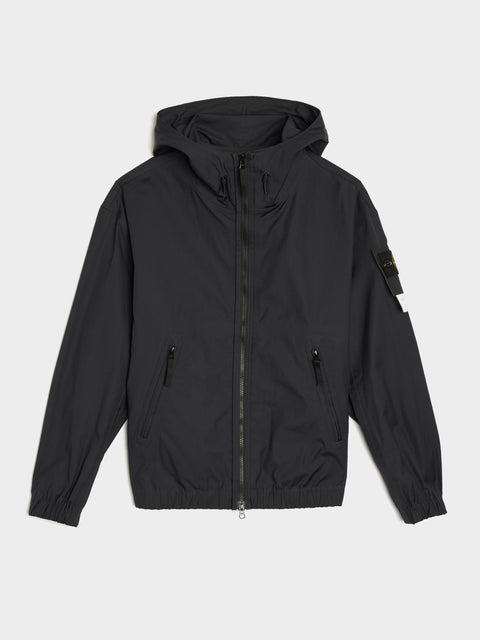 Supima Cotton Canvas Jacket, Navy Blue