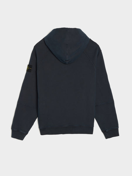 Garment Dyed Hoodie, Navy Blue