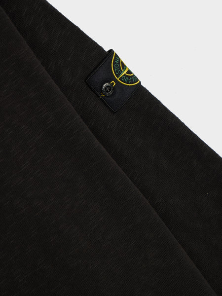 Vanisé Brushed Heavy Cotton Sweatshirt, Black