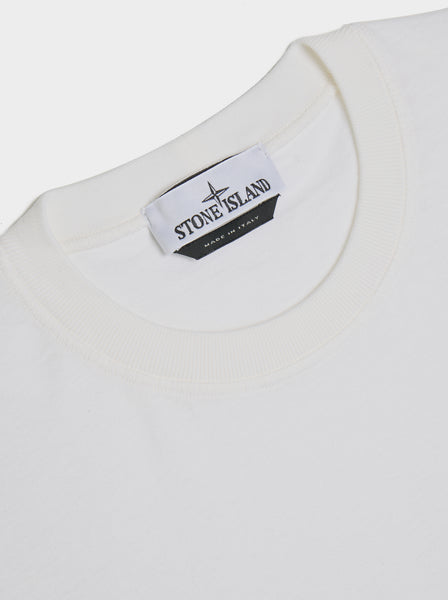 Organic Cotton Logo Patch T-Shirt, White