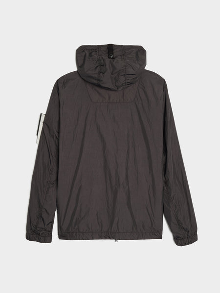 Recycled Padded Hooded Jacket, Charcoal