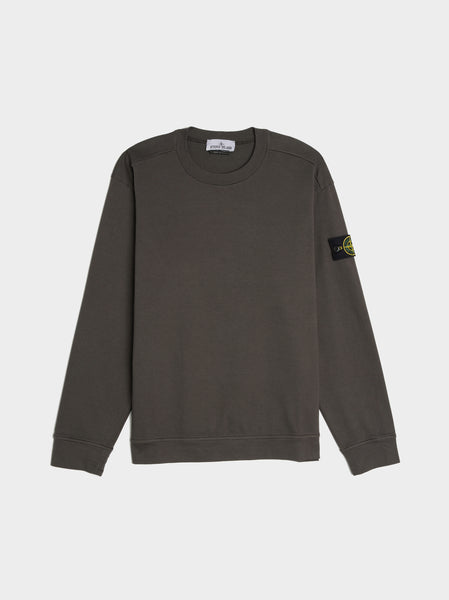 Garment Dyed Heavy Cotton Sweatshirt, Charcoal