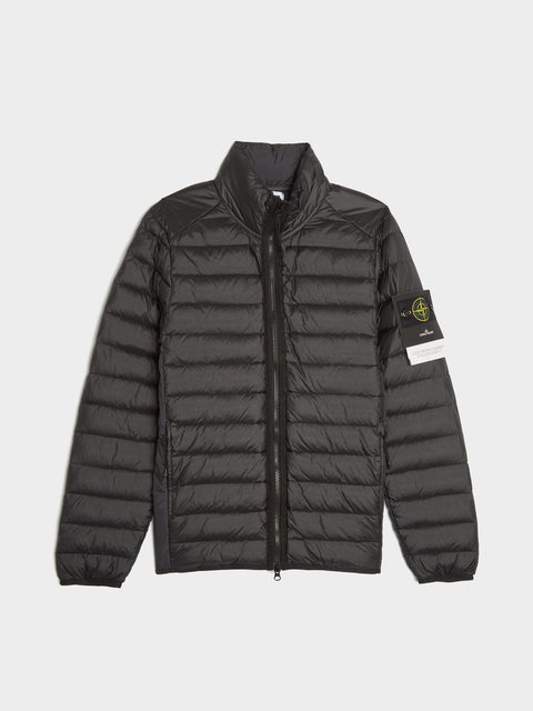 Recycled Light Down Jacket, Black