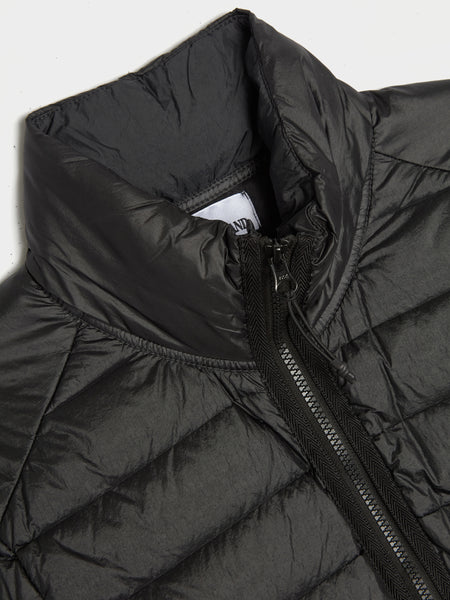 Recycled Light Down Jacket, Black