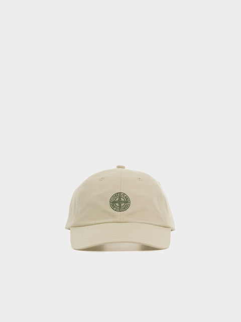 6 Panel Cotton Ripstop Cap, Sand