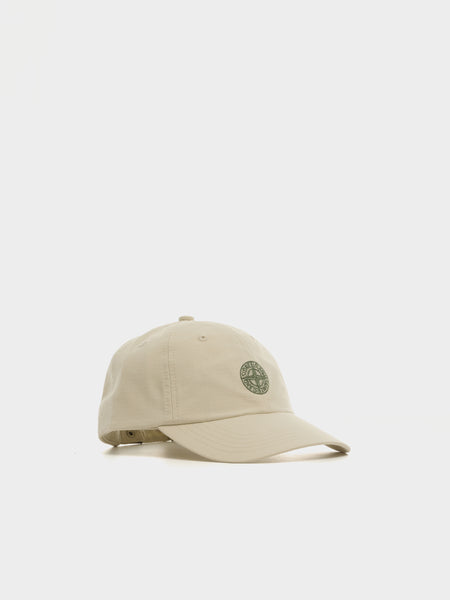 6 Panel Cotton Ripstop Cap, Sand