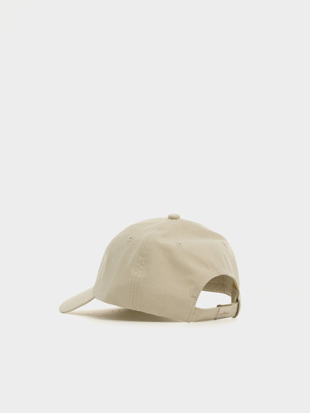6 Panel Cotton Ripstop Cap, Sand