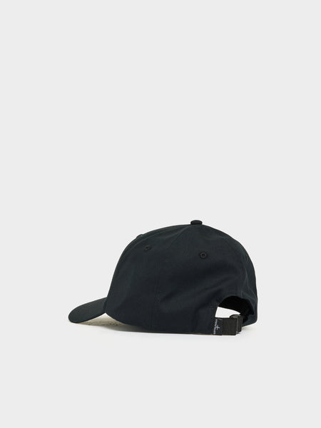 Cotton Baseball Cap, Black