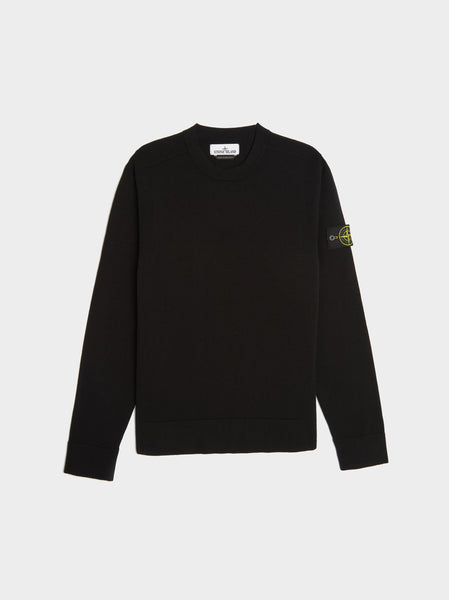 RWS Wool Crewneck Knit, Black