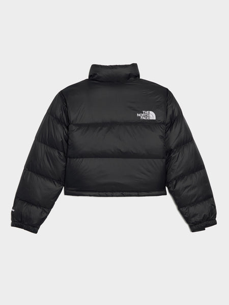W Nuptse Short Jacket, TNF Black