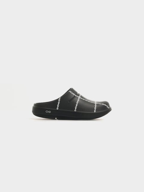 Undercover x Oofos Clog, Black