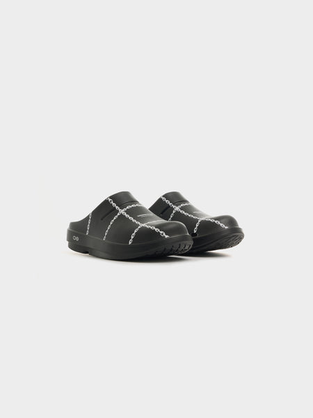 Undercover x Oofos Clog, Black