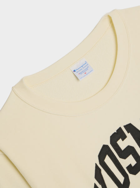 Undercover x Champion Kosmik Musik Sweatshirt, Ivory
