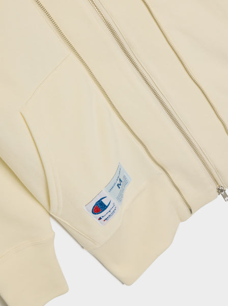 Undercover x Champion Zip Up Hoodie, Ivory