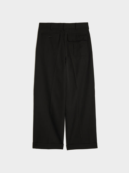 D Ring Trouser, Black