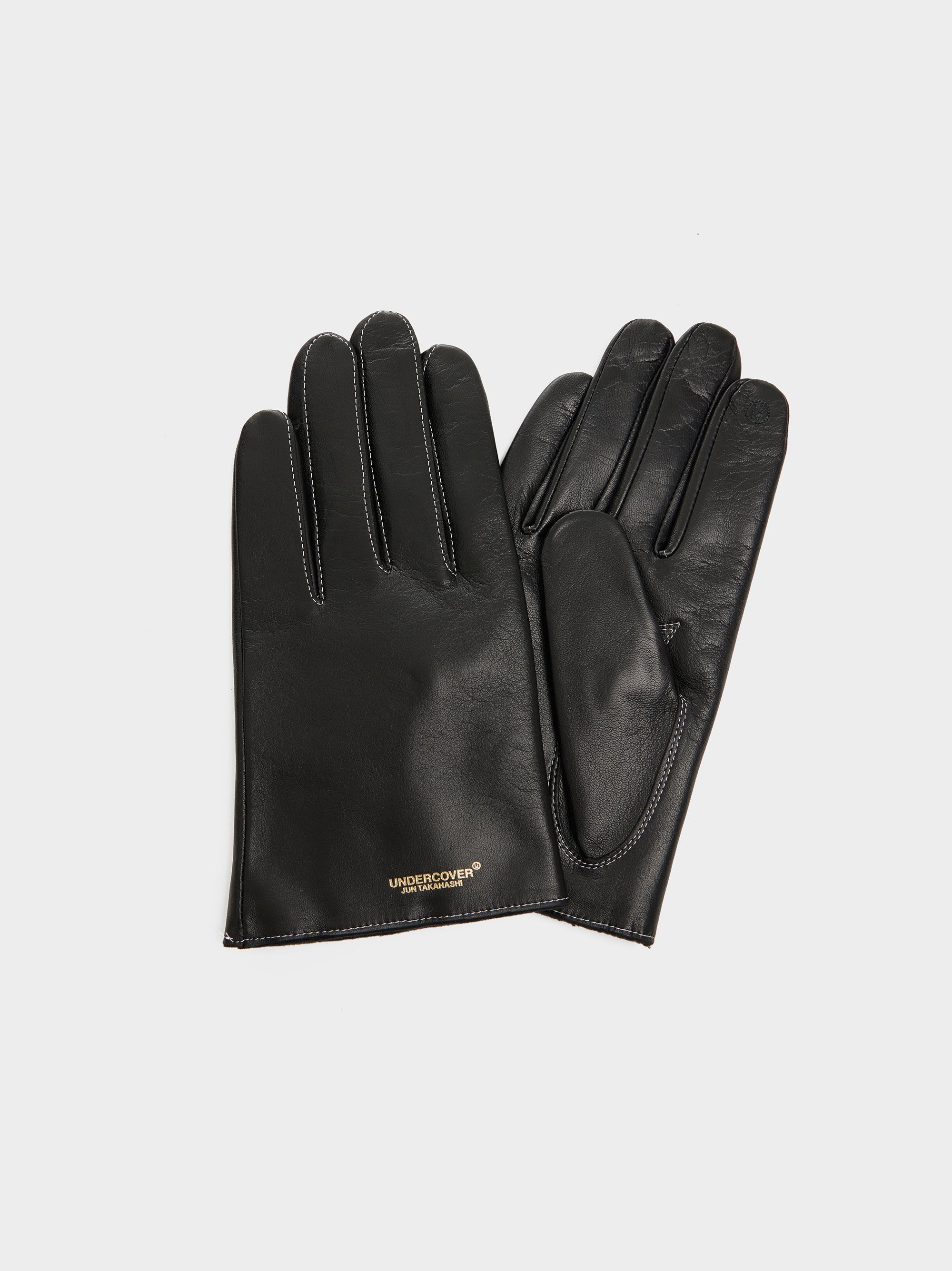 Case®  Yellow and Black Leather Work Gloves –