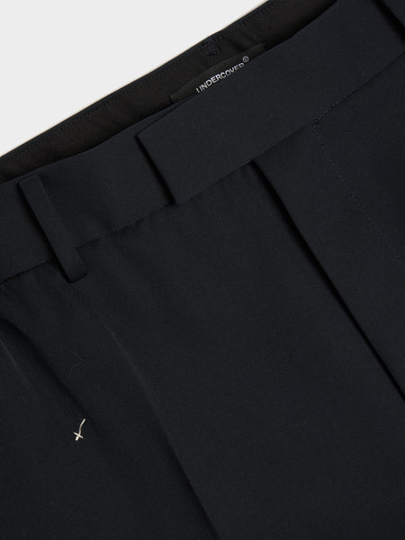 Wool Stitch Trouser, Dark Navy