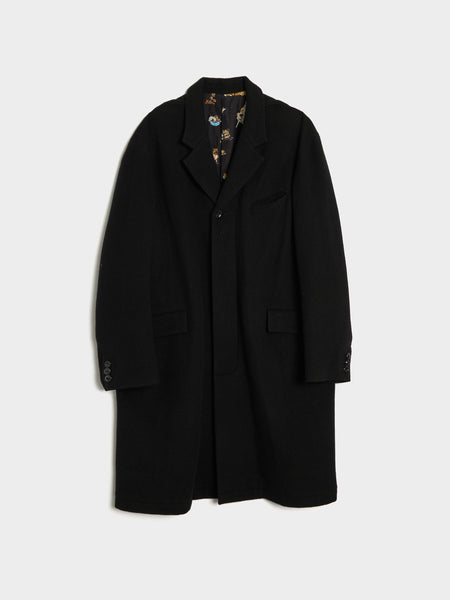 Wool Coat, Black
