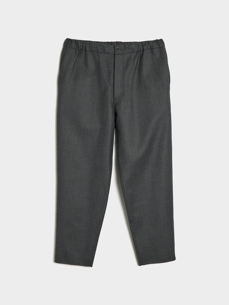 Plaid Cuff Trouser, T. Charcoal