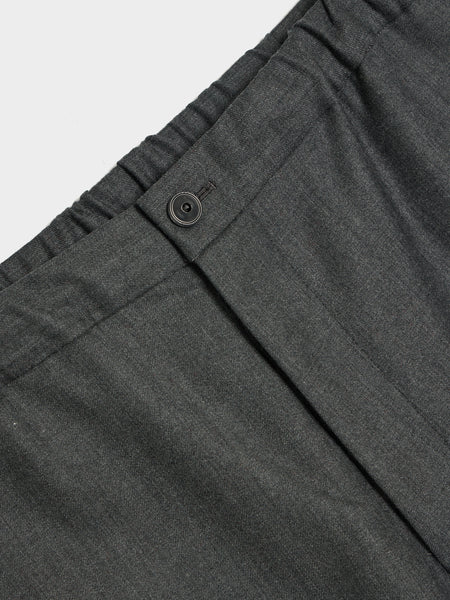 Plaid Cuff Trouser, T. Charcoal