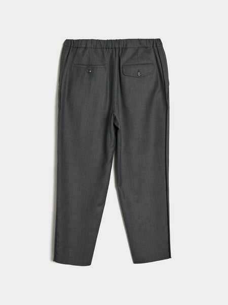 Plaid Cuff Trouser, T. Charcoal