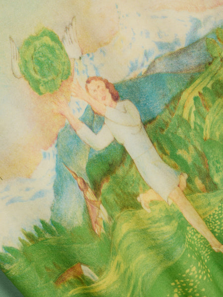 Print Sweatshirt, Peppermint