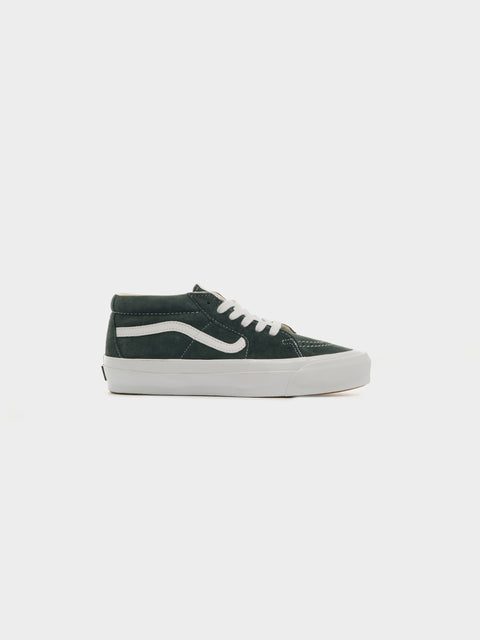 Sk8-Mid Reissue 83, LX Pig Suede Scarab