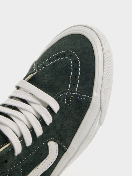 Sk8-Mid Reissue 83, LX Pig Suede Scarab