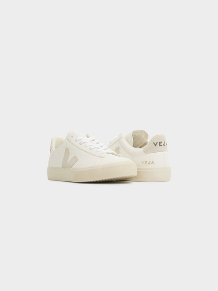 Campo, Extra White / Natural Suede