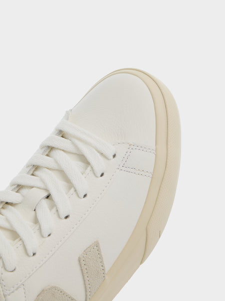 Campo, Extra White / Natural Suede