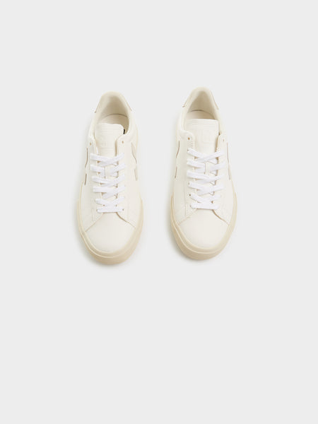 Campo, Extra White / Natural Suede