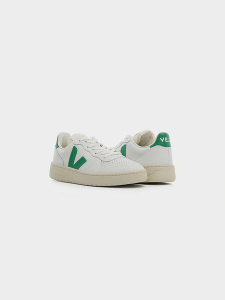 V-10, White / Emeraude