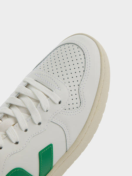 V-10, White / Emeraude
