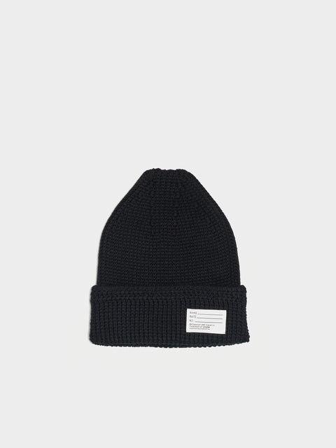 Knit Beanie, Black
