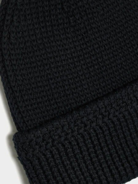 Knit Beanie, Black
