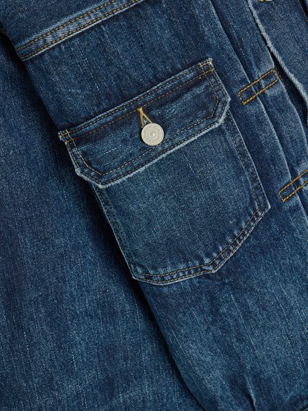 SS 101X JKT DMGD-1010, Denim