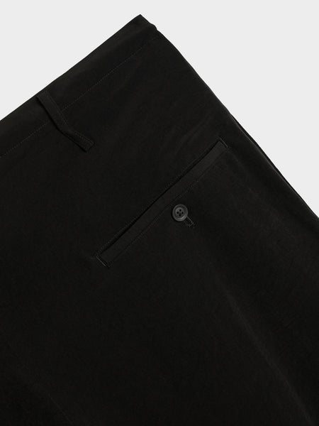 New Standard String Pants, Black