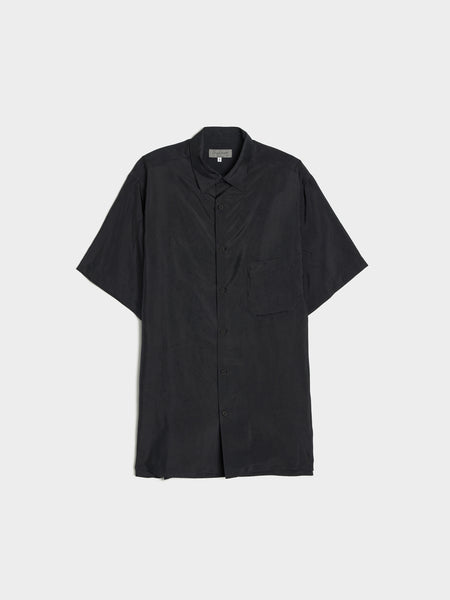 Big Half Sleeve Shirt, Black
