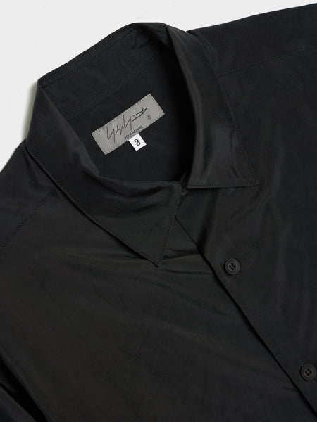 Big Half Sleeve Shirt, Black