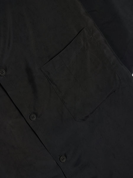 Big Half Sleeve Shirt, Black