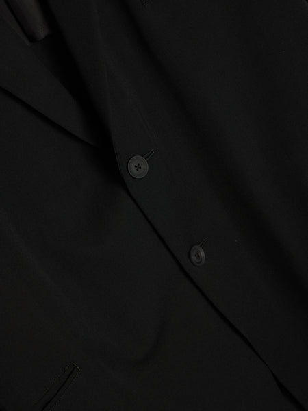 Double Button Jacket, Black
