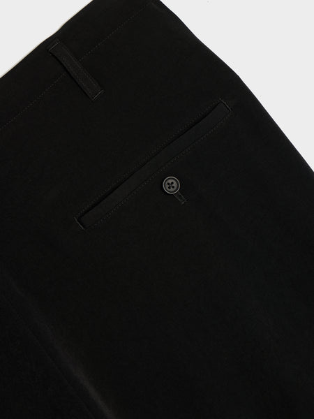 1 Tuck Pants, Black